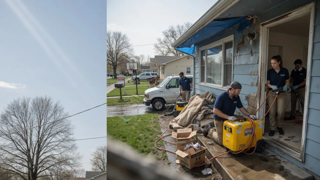 Basement Flood Cleanup in Creswell, OR near me